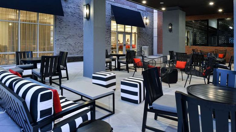 <b>Hampton Inn & Suites Greensboro Downtown Exterior</b>. Images powered by <a href="https://iceportal.shijigroup.com/" title="IcePortal" target="_blank">IcePortal</a>.
