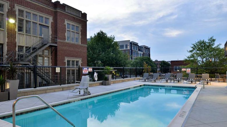 <b>Hampton Inn & Suites Greensboro Downtown Pool</b>. Images powered by <a href="https://iceportal.shijigroup.com/" title="IcePortal" target="_blank">IcePortal</a>.