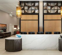 Hampton Inn Indianapolis Canal IUPUI Lobby
