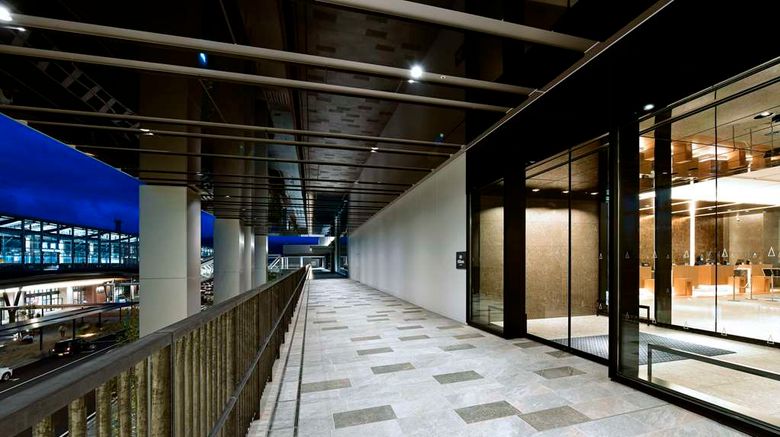 <b>Hilton Nagasaki Exterior</b>. Images powered by <a href="https://iceportal.shijigroup.com/" title="IcePortal" target="_blank">IcePortal</a>.