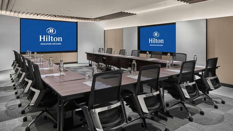 <b>Hilton Singapore Orchard Meeting</b>. Images powered by <a href=https://www.travelagewest.com/Hotels/Singapore-Singapore/