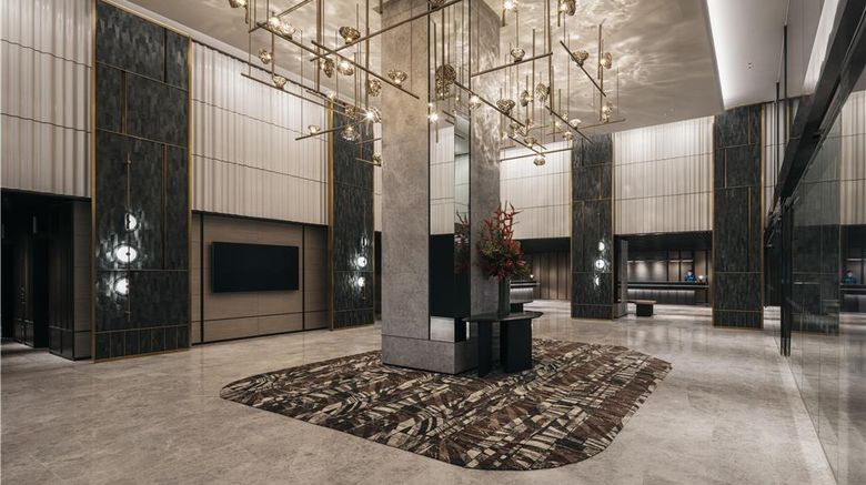 <b>Hilton Singapore Orchard Lobby</b>. Images powered by <a href="https://iceportal.shijigroup.com/" title="IcePortal" target="_blank">IcePortal</a>.
