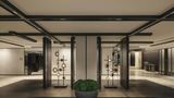<b>Hilton Singapore Orchard Lobby</b>. Images powered by <a href="https://iceportal.shijigroup.com/" title="IcePortal" target="_blank">IcePortal</a>.