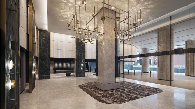 <b>Hilton Singapore Orchard Lobby</b>. Images powered by <a href="https://iceportal.shijigroup.com/" title="IcePortal" target="_blank">IcePortal</a>.