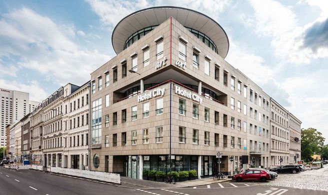 Art Hotel City Leipzig Exterior