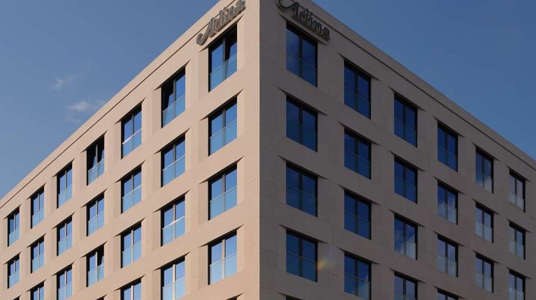 <b>Adina Apartment Hotel Wiesbaden Exterior</b>. Images powered by <a href="https://iceportal.shijigroup.com/" title="IcePortal" target="_blank">IcePortal</a>.