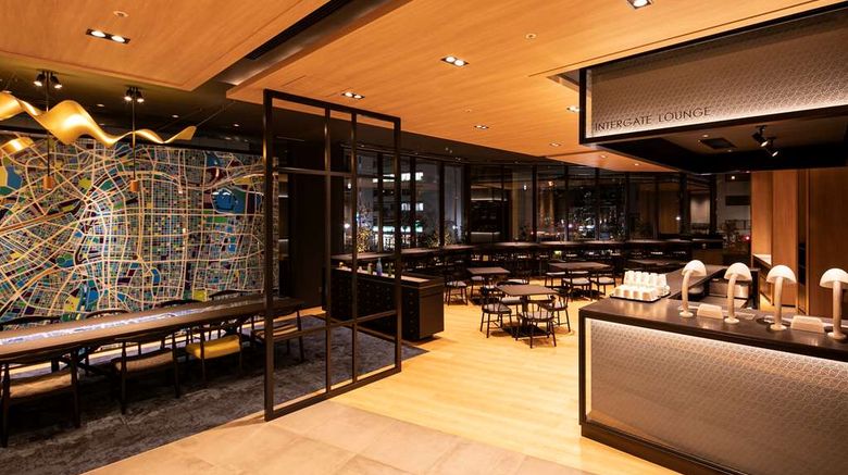 <b>Hotel Intergate Osaka Umeda Restaurant</b>. Images powered by <a href="https://iceportal.shijigroup.com/" title="IcePortal" target="_blank">IcePortal</a>.