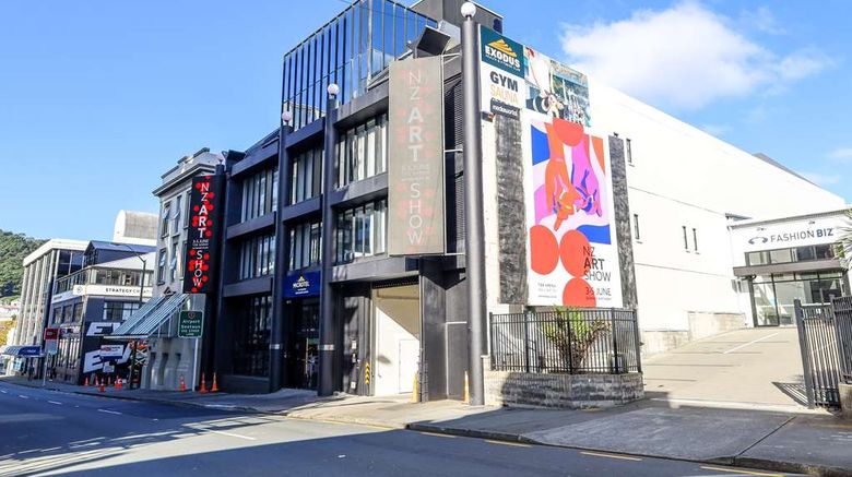 <b>Microtel by Wyndham Wellington Exterior</b>. Images powered by <a href="https://iceportal.shijigroup.com/" title="IcePortal" target="_blank">IcePortal</a>.