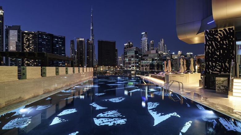 <b>Hyde Hotel Dubai Pool</b>. Images powered by <a href="https://iceportal.shijigroup.com/" title="IcePortal" target="_blank">IcePortal</a>.
