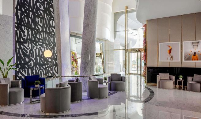 Hyde Hotel Dubai Exterior