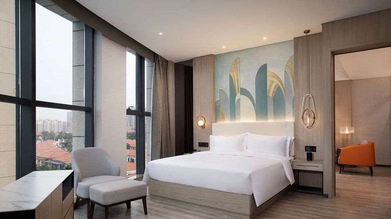 <b>Ramada Encore by Wyndham Dongguan East Suite</b>. Images powered by <a href="https://iceportal.shijigroup.com/" title="IcePortal" target="_blank">IcePortal</a>.