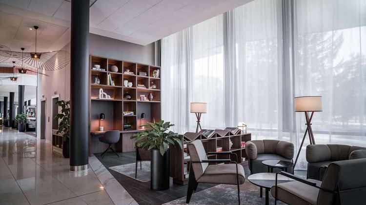 Radisson Red Oslo Airport Lobby