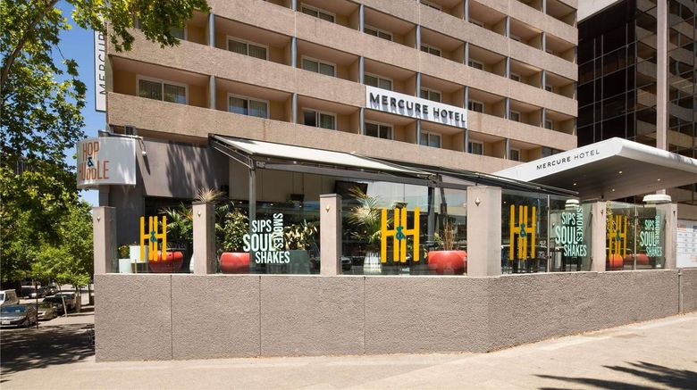 <b>Mercure Perth On Hay Exterior</b>. Images powered by <a href="https://iceportal.shijigroup.com/" title="IcePortal" target="_blank">IcePortal</a>.