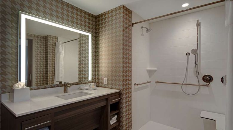 <b>Home2 Suites by Hilton Troy Room</b>. Images powered by <a href="https://iceportal.shijigroup.com/" title="IcePortal" target="_blank">IcePortal</a>.