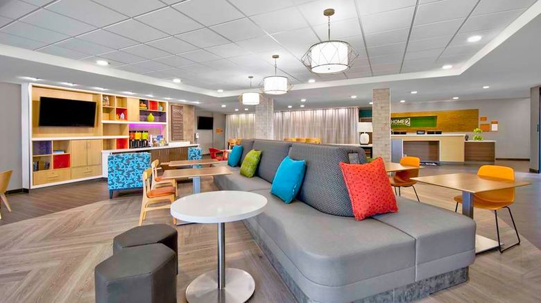 <b>Home2 Suites Whitestown Indianapolis NW Lobby</b>. Images powered by <a href="https://iceportal.shijigroup.com/" title="IcePortal" target="_blank">IcePortal</a>.