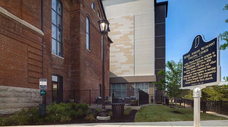<b>Homewood Suites by Hilton Canal IUPUI Exterior</b>. Images powered by <a href="https://iceportal.shijigroup.com/" title="IcePortal" target="_blank">IcePortal</a>.