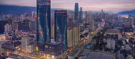 Hilton Lanzhou City Center Exterior