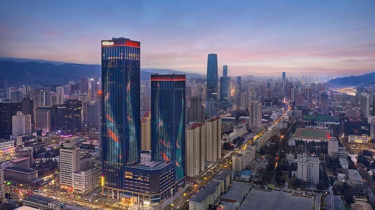 Hilton Lanzhou City Center Exterior