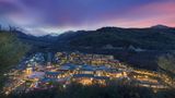 <b>Conrad Jiuzhaigou Exterior</b>. Images powered by <a href="https://iceportal.shijigroup.com/" title="IcePortal" target="_blank">IcePortal</a>.