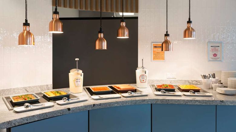 <b>Hampton by Hilton Krakow Airport Restaurant</b>. Images powered by <a href="https://iceportal.shijigroup.com/" title="IcePortal" target="_blank">IcePortal</a>.