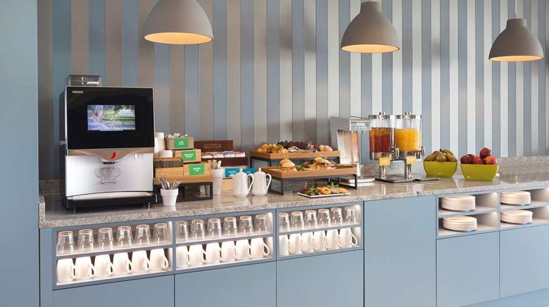 <b>Hampton by Hilton Krakow Airport Restaurant</b>. Images powered by <a href="https://iceportal.shijigroup.com/" title="IcePortal" target="_blank">IcePortal</a>.