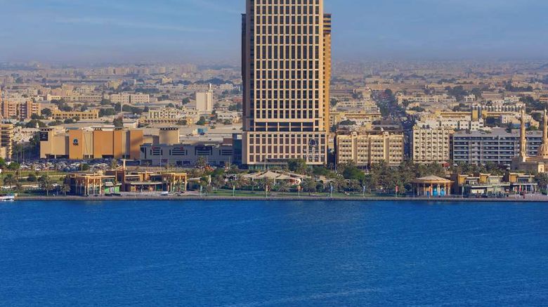 Doubletree by Hilton Sharjah Waterfront Exterior. Images powered by <a href="https://iceportal.shijigroup.com" target="_blank" rel="noopener">Ice Portal</a>.