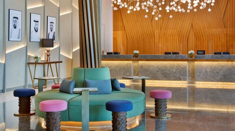 <b>Doubletree by Hilton Sharjah Waterfront Lobby</b>. Images powered by <a href="https://iceportal.shijigroup.com/" title="IcePortal" target="_blank">IcePortal</a>.