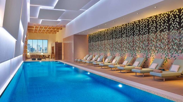 <b>Doubletree by Hilton Sharjah Waterfront Pool</b>. Images powered by <a href="https://iceportal.shijigroup.com/" title="IcePortal" target="_blank">IcePortal</a>.