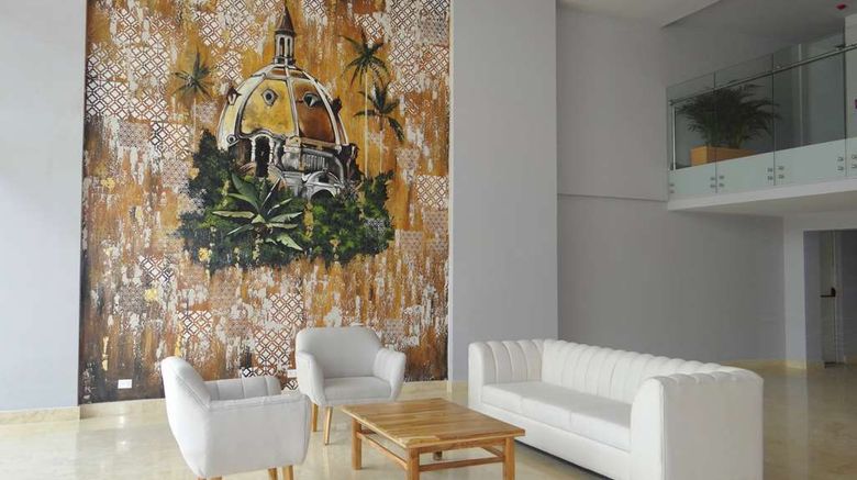 <b>Wyndham Garden Cartagena Lobby</b>. Images powered by <a href="https://iceportal.shijigroup.com/" title="IcePortal" target="_blank">IcePortal</a>.