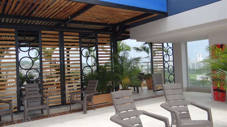 <b>Wyndham Garden Cartagena Pool</b>. Images powered by <a href="https://iceportal.shijigroup.com/" title="IcePortal" target="_blank">IcePortal</a>.