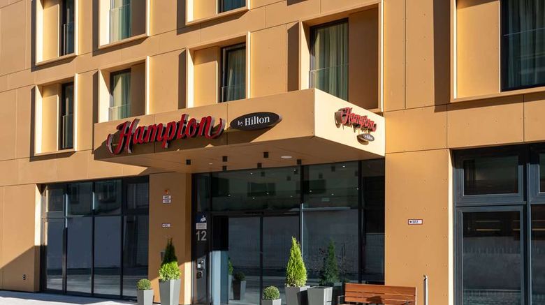 <b>Hampton by Hilton Dusseldorf City Centre Exterior</b>. Images powered by <a href="https://iceportal.shijigroup.com/" title="IcePortal" target="_blank">IcePortal</a>.