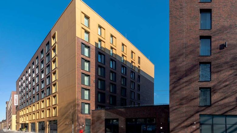 <b>Hampton by Hilton Dusseldorf City Centre Exterior</b>. Images powered by <a href="https://iceportal.shijigroup.com/" title="IcePortal" target="_blank">IcePortal</a>.