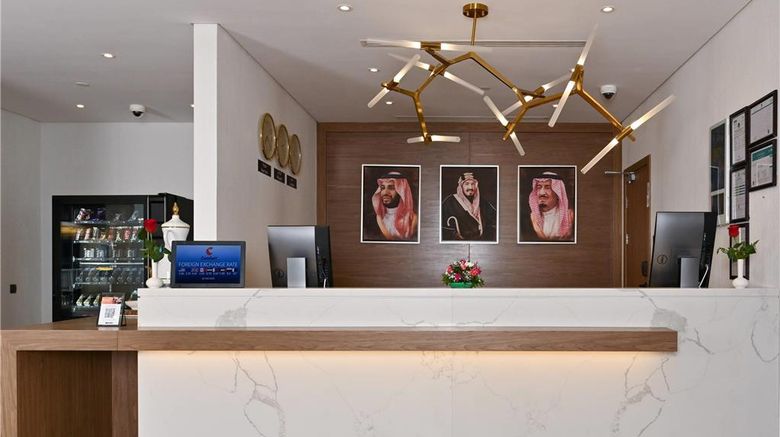 <b>Comfort Hotel Jeddah King Road Lobby</b>. Images powered by <a href="https://iceportal.shijigroup.com/" title="IcePortal" target="_blank">IcePortal</a>.