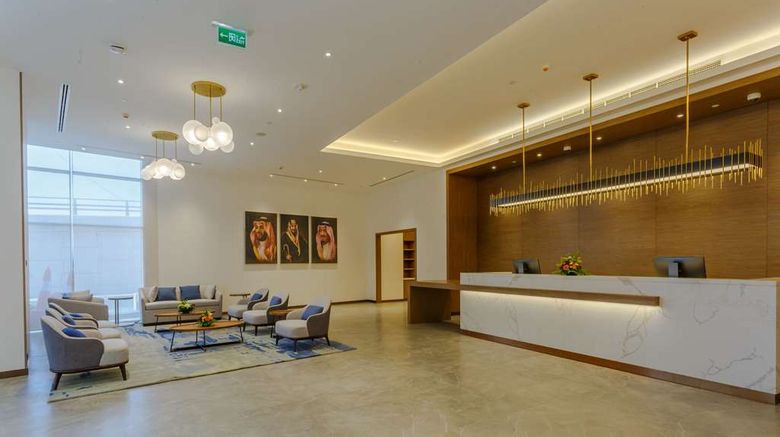 <b>Clarion Hotel Jeddah Airport Lobby</b>. Images powered by <a href="https://iceportal.shijigroup.com/" title="IcePortal" target="_blank">IcePortal</a>.