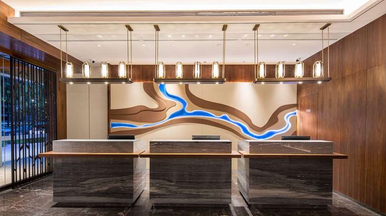 <b>Days Hotel by Wyndham Changsha South Lobby</b>. Images powered by <a href="https://iceportal.shijigroup.com/" title="IcePortal" target="_blank">IcePortal</a>.