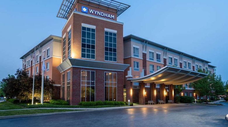 <b>Wyndham Noblesville, IN Exterior</b>. Images powered by <a href="https://iceportal.shijigroup.com/" title="IcePortal" target="_blank">IcePortal</a>.