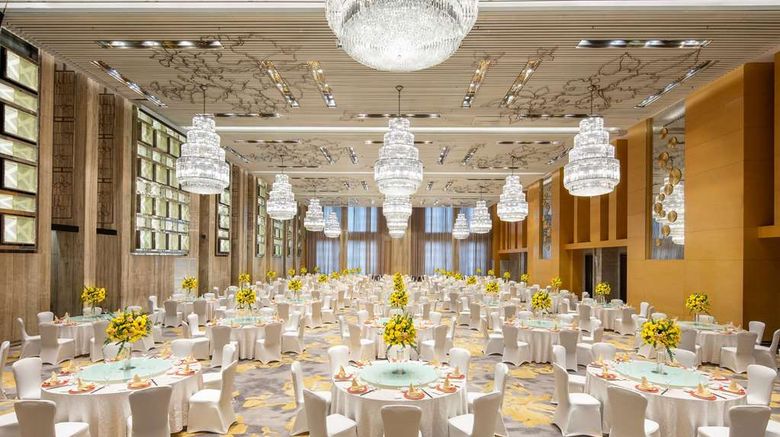 <b>Wyndham Garden Yuhuan Downtown Ballroom</b>. Images powered by <a href="https://iceportal.shijigroup.com/" title="IcePortal" target="_blank">IcePortal</a>.