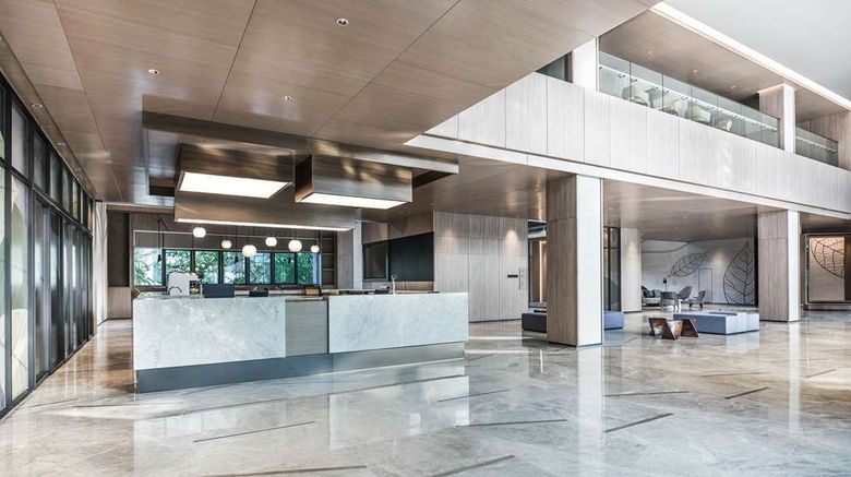 <b>Hyatt Place Beijing Shiyuan Lobby</b>. Images powered by <a href="https://iceportal.shijigroup.com/" title="IcePortal" target="_blank">IcePortal</a>.