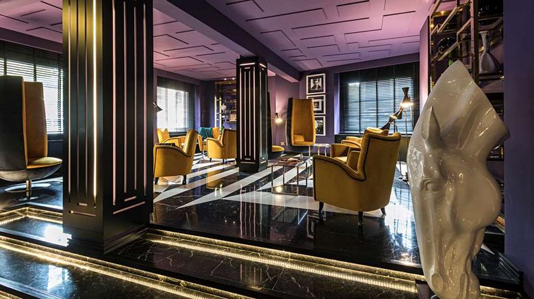 <b>The Tribune Hotel Lobby</b>. Images powered by <a href="https://iceportal.shijigroup.com/" title="IcePortal" target="_blank">IcePortal</a>.