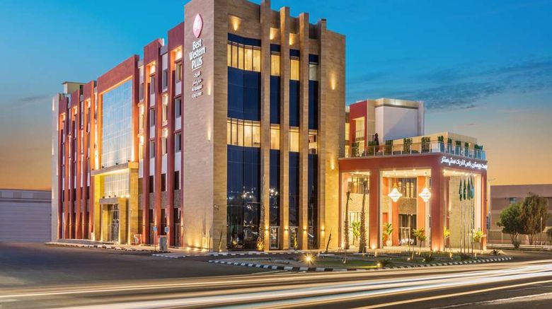 <b>Best Western Plus Al Qurayyat City Cente Exterior</b>. Images powered by <a href="https://iceportal.shijigroup.com/" title="IcePortal" target="_blank">IcePortal</a>.