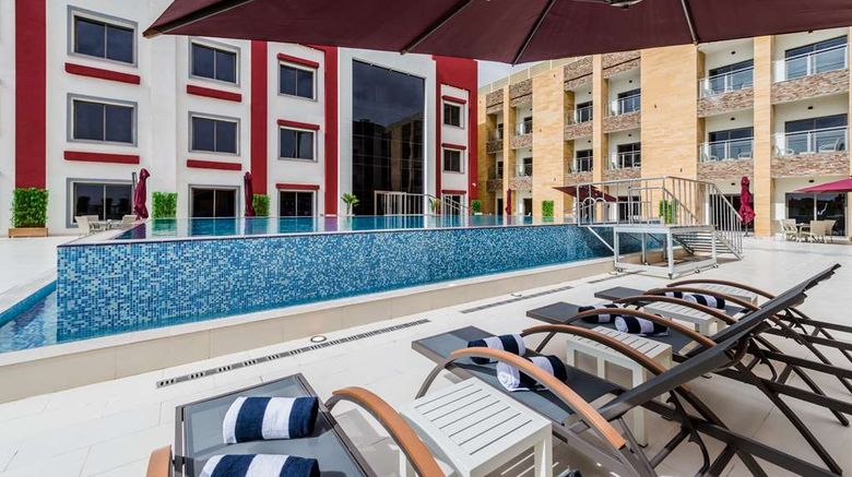 <b>Best Western Plus Al Qurayyat City Cente Pool</b>. Images powered by <a href="https://iceportal.shijigroup.com/" title="IcePortal" target="_blank">IcePortal</a>.