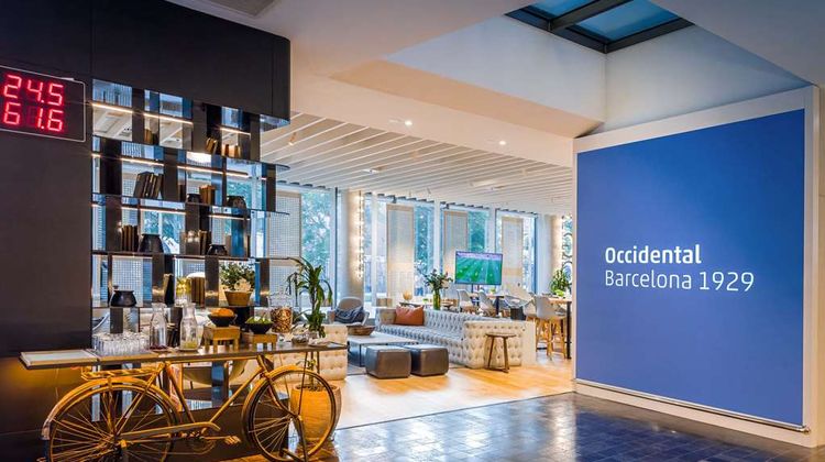 Hotel Occidental Barcelona 1929 Lobby