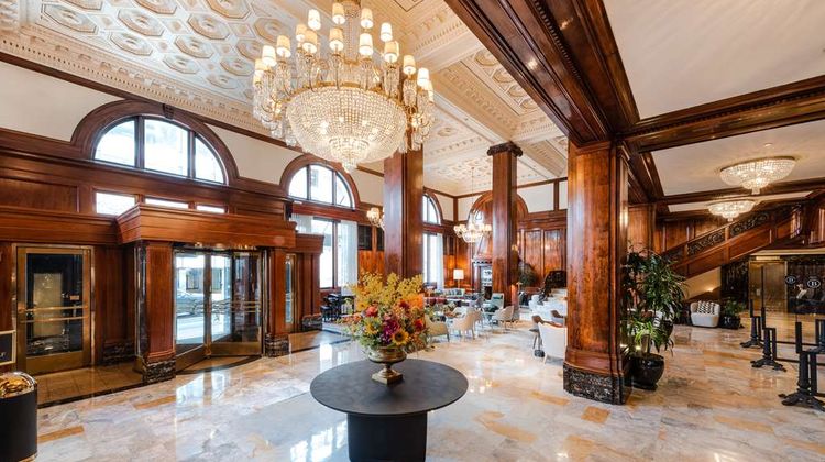 The Benson Portland Curio Coll by Hilton Lobby