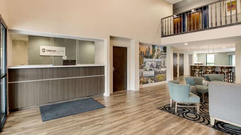 <b>Clarion Pointe College Park/Airport S Lobby</b>. Images powered by <a href="https://iceportal.shijigroup.com/" title="IcePortal" target="_blank">IcePortal</a>.