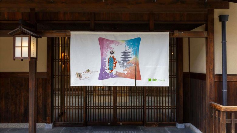 Ibis Styles Kyoto Shijo Exterior. Images powered by <a href="https://iceportal.shijigroup.com" target="_blank" rel="noopener">Ice Portal</a>.