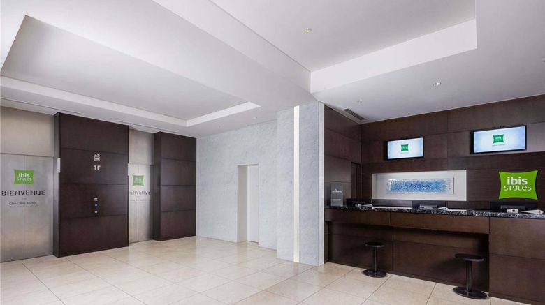 <b>Ibis Styles Tokyo Ginza Exterior</b>. Images powered by <a href="https://iceportal.shijigroup.com/" title="IcePortal" target="_blank">IcePortal</a>.