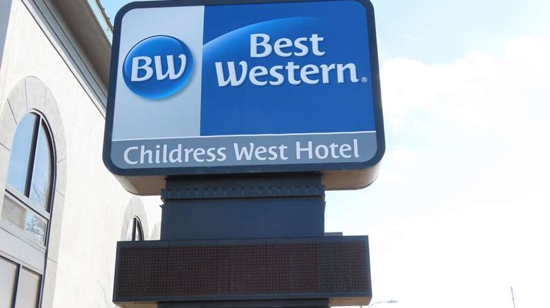 <b>Best Western Childress West Hotel Exterior</b>. Images powered by <a href="https://iceportal.shijigroup.com/" title="IcePortal" target="_blank">IcePortal</a>.