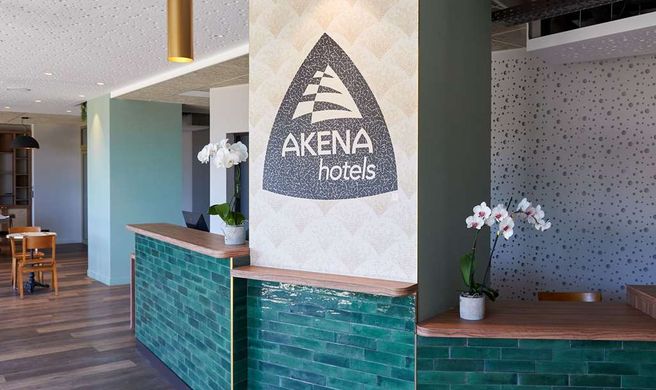 Hotel Akena-Nantes Reze Airport Lobby