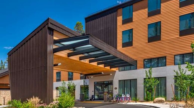 <b>Hampton Inn & Suites South Lake Tahoe Exterior</b>. Images powered by <a href="https://iceportal.shijigroup.com/" title="IcePortal" target="_blank">IcePortal</a>.