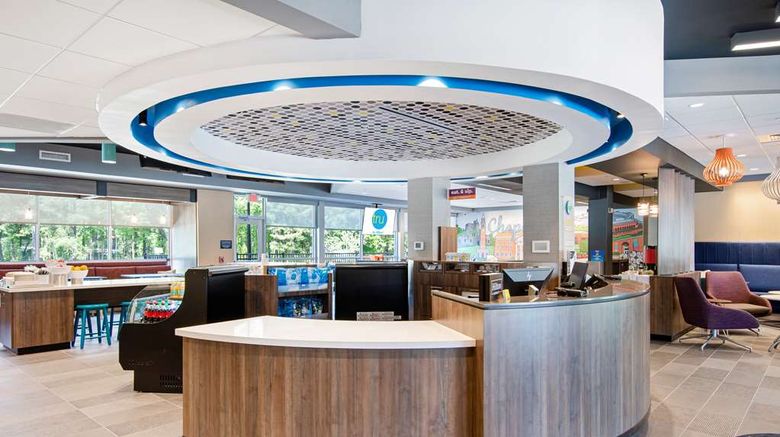 <b>Tru by Hilton Chapel Hill Lobby</b>. Images powered by <a href="https://iceportal.shijigroup.com/" title="IcePortal" target="_blank">IcePortal</a>.